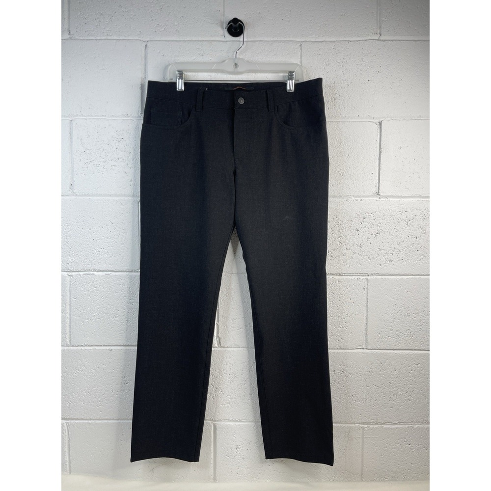 Alberto Regular  Fit Ceramica‎ Pants Mens 34x29 Stone Grey Trousers EUC